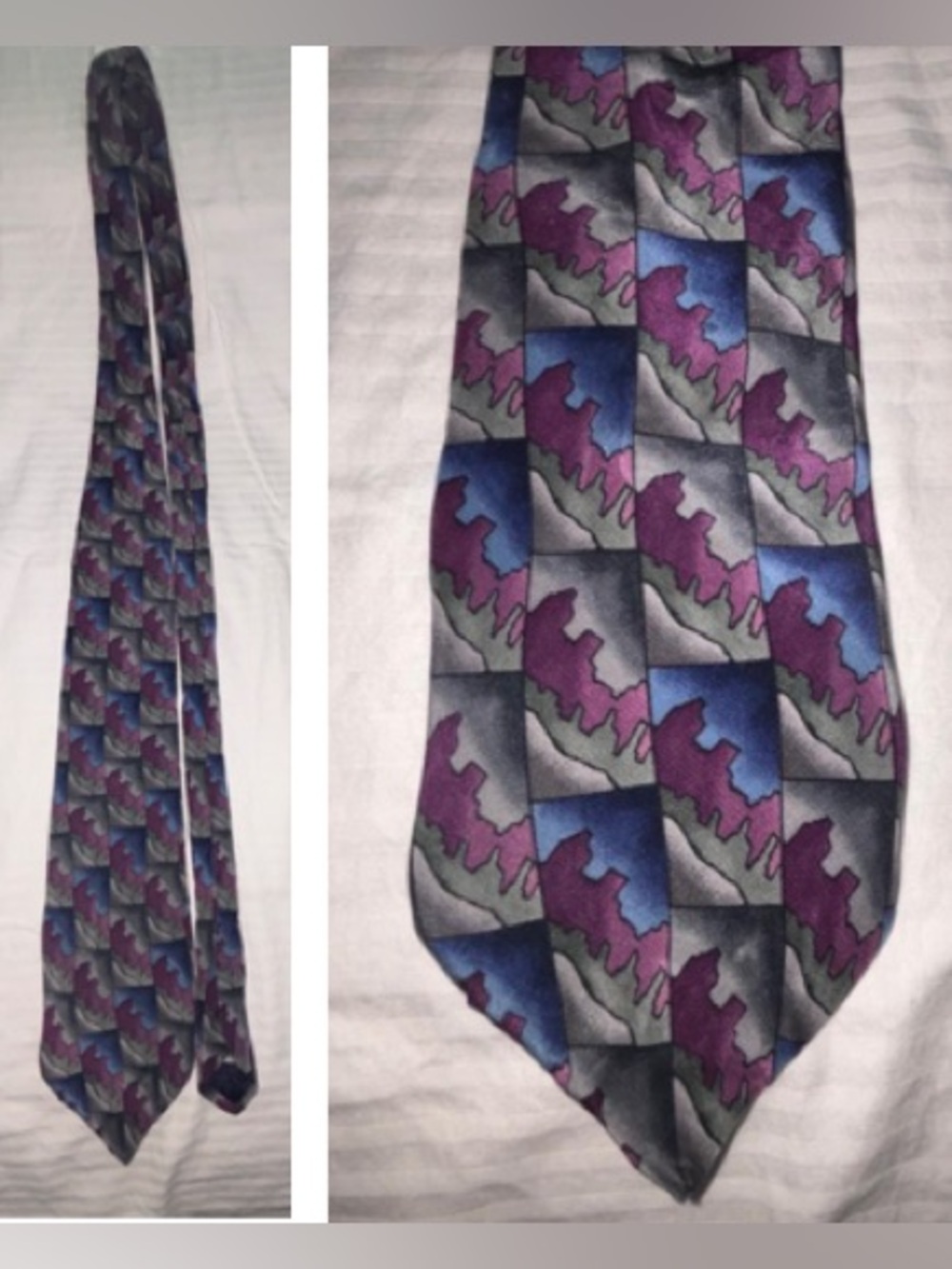 J GARCIA Dawn at the Ritz Carlton Collection 8  Blue/Gray/Purple O/S